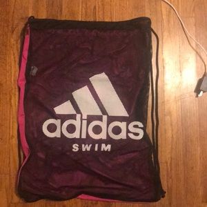 Adidas, mesh swim bag .
